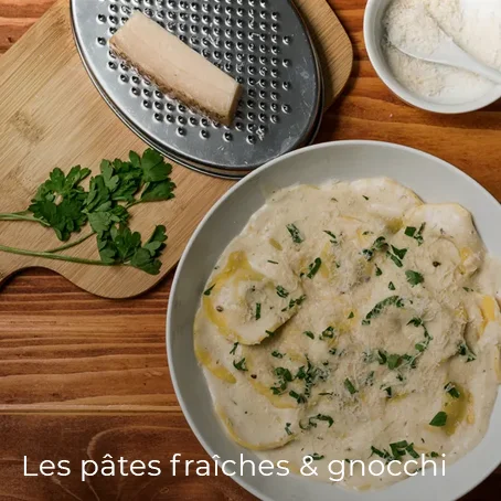 Live cooking - Animations salées : Les pâtes fraiches & gnocchi