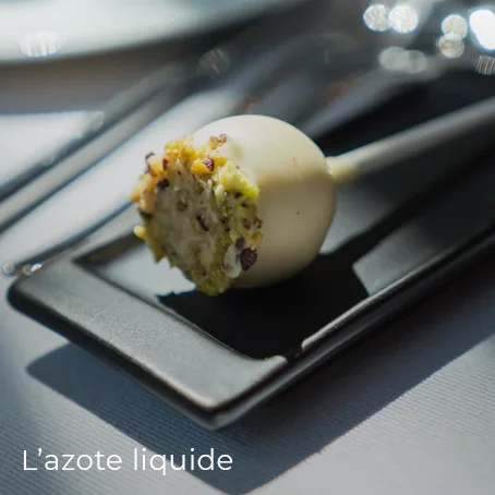Live cooking - Animations salées : L'azote liquide