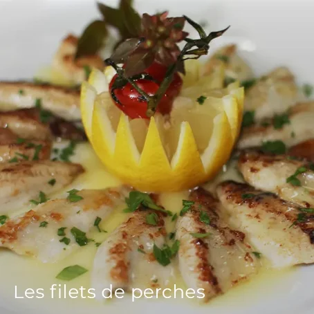 Live cooking - Animations salées : Les filets de perche