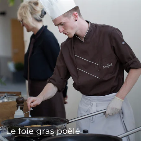 Live cooking - Animations salées : Le foie gras poêlé