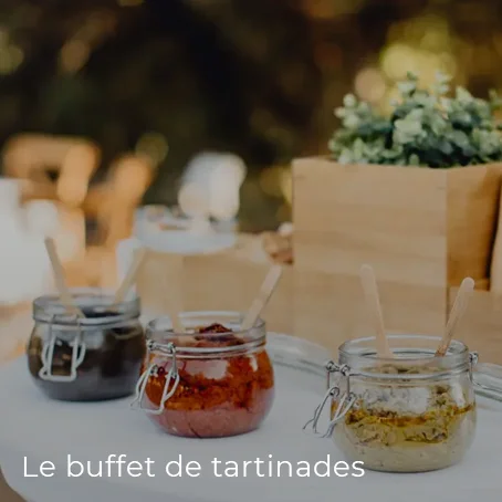 Live cooking - Animations salées : Le buffet de tartinades