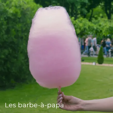 Live cooking - Animations sucrées : Les barbe-à-papa