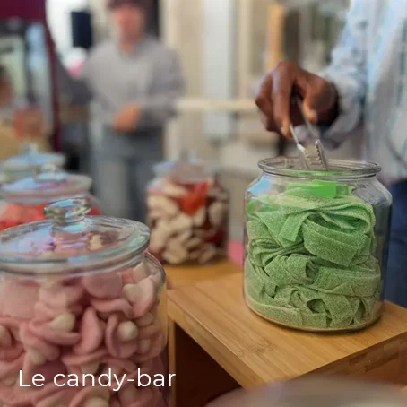 Live cooking - Animations sucrées : Le candy-bar