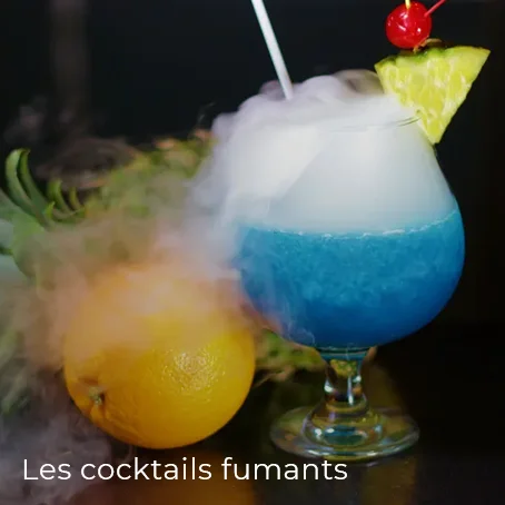 Live cooking - Animations sucrées : Les cocktails fumants
