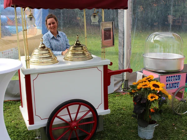 Animations culinaires : Le chariot de glaces