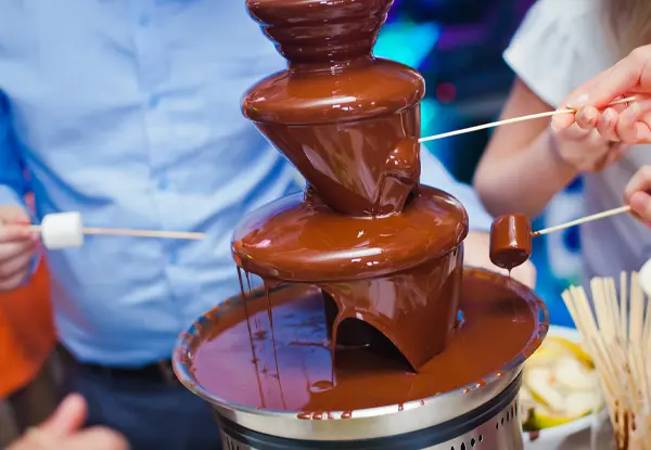 Animations culinaires : La fontaine à chocolat