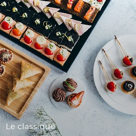 Apéritifs & Cocktails : Nos formules complètes - Le classique