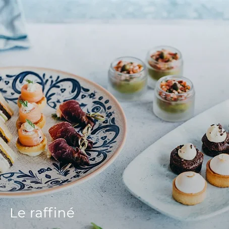 Apéritifs & Cocktails : Nos formules froides - Le raffiné
