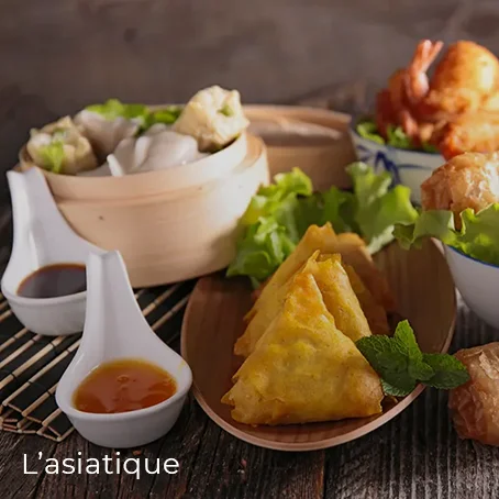 Buffet "prêts-à-manger" : L'asiatique