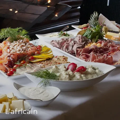 Le grand buffet africain