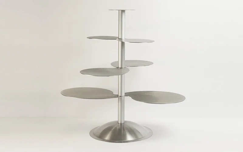 Supports de pièces-montées : Support en inox