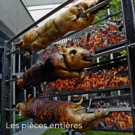 Broches & barbecues : Broches et méchoui - Les pièces entières