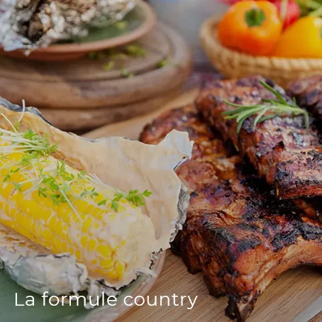 Broches & barbecues : Grillades et barbecues - Formule country