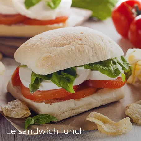 Lunches & sandwiches : les formules à composer - Le sandwich lunch