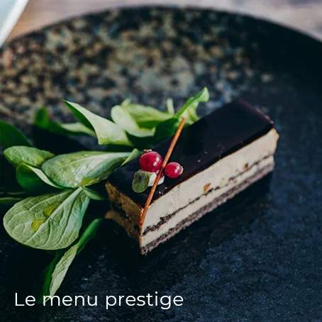 Repas servis : Les menus - Le menu prestige