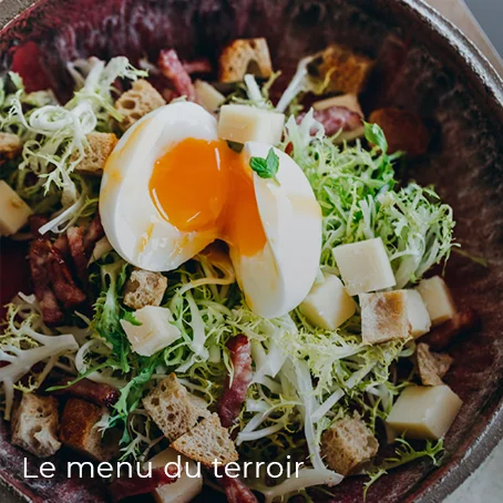 Repas servis : Les menus - Le menu du terroir