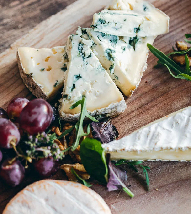 Les fromages et le pain